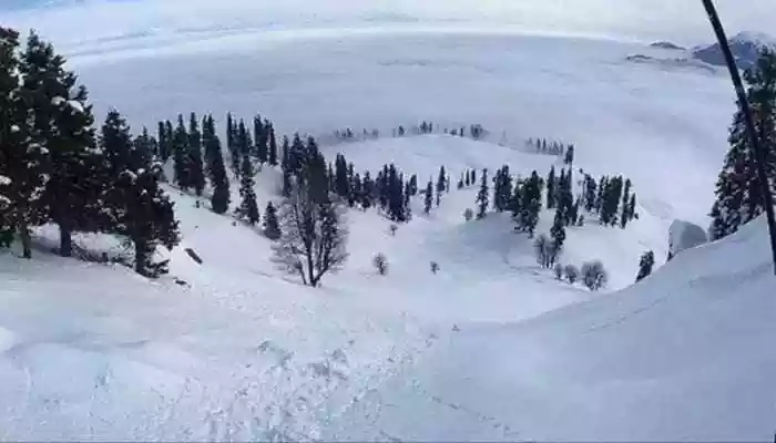 Fresh snowfall transforms Kashmir valley