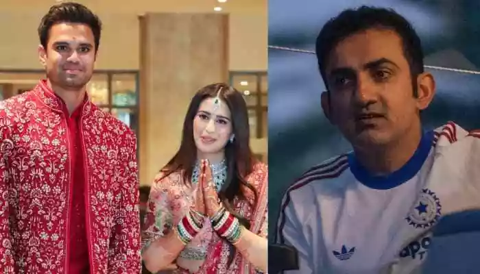 Gambhir attends Arjun Tendulkar's wedding hours before IND v ENG match - WATCH