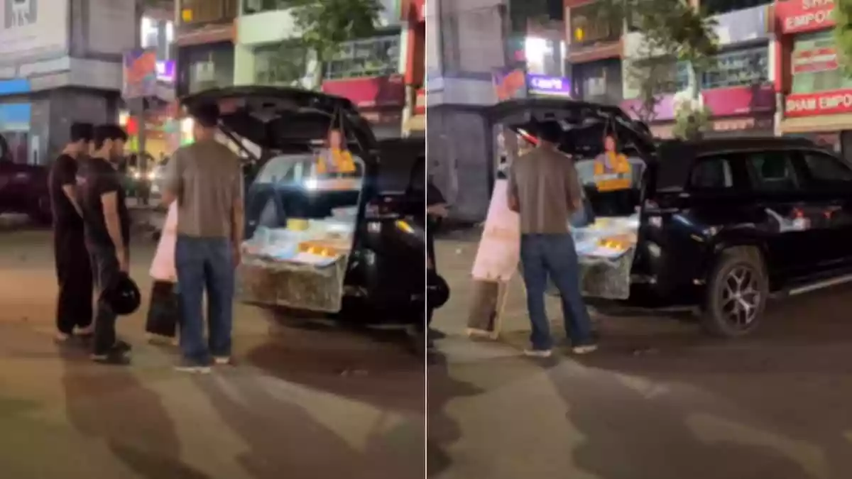 Germany-Returned Scientist Turns Rs 37 Lakh Car Into Bakery Stall For Friend In Gurugram