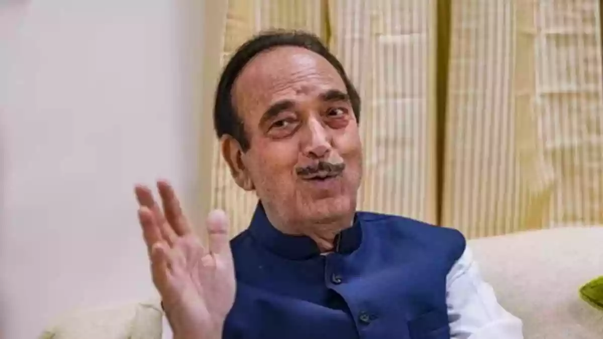 Ghulam Nabi Azad Backs