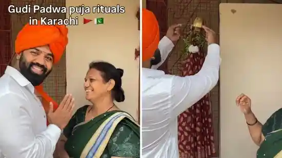 Gudi Padwa puja rituals in Karachi