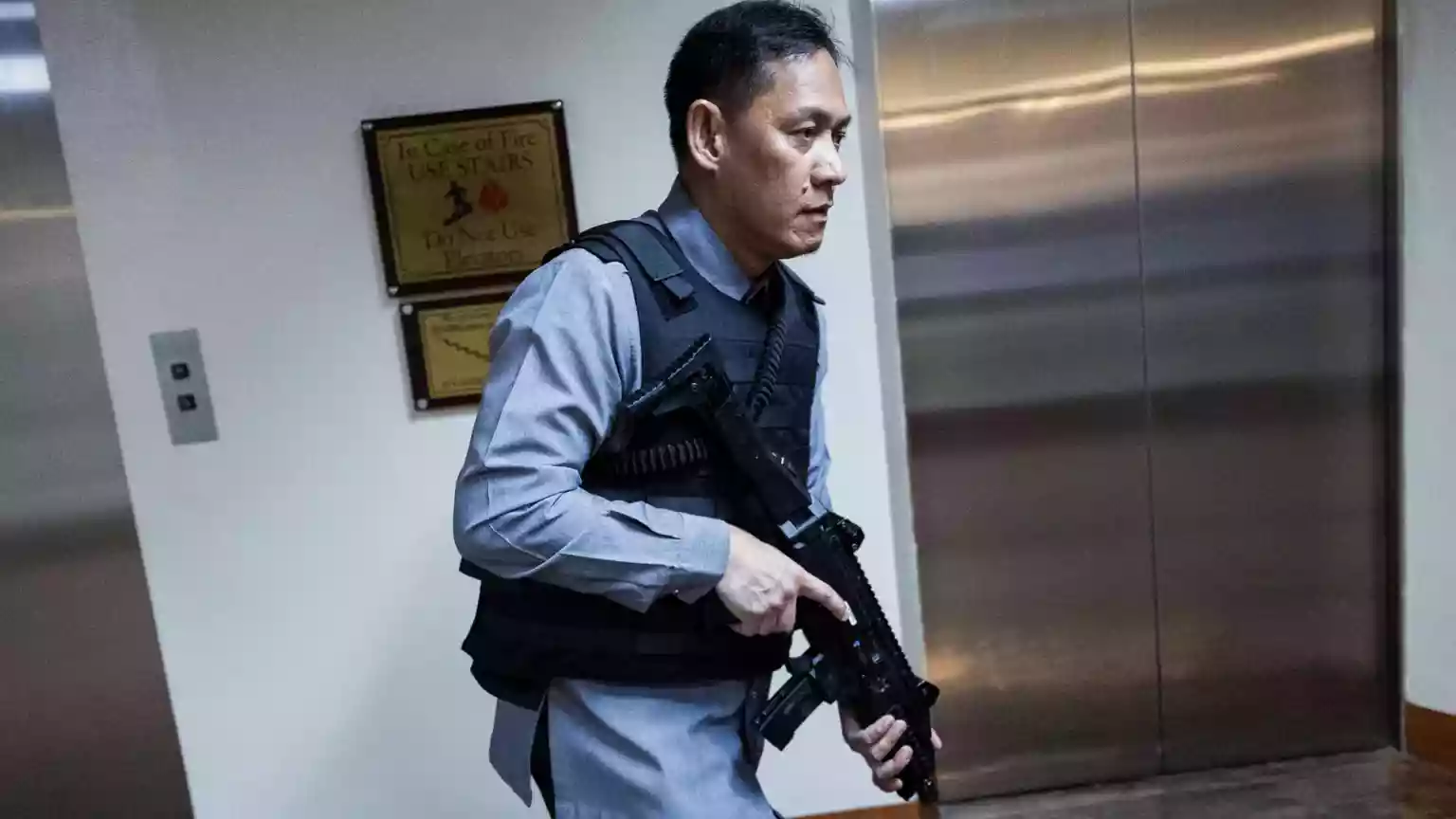 Gunshots fired in Philippine Senate where lawmaker wanted by ICC is holed up