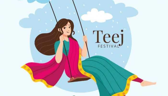 Hariyali Teej falls on Shukla Paksha Tritiya in Shravana month and in 2025, it's being celebrated on July 27. Hariyali Teej is dedicated to Lord Shiva and Goddess Parvati - it commemorates Shiva and Parvati's union, thus symbolizing the profound bond between the universe's masculine and feminine energies. Legends have it that Goddess Parvati spent 107 births in rigorous penance to win over Lord Shiva's affection. It was during her 108th birth that Devi Parvati could finally win over Lord Shiva on this day. She also came to be known as Teej Maata. On the auspicious occasion of Hariyali Teej, here are some wishes and greetings that you can share with loved ones.