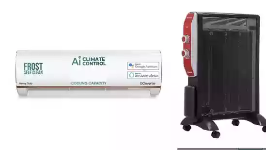 Heater vs hot and cold AC