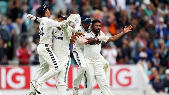 In a nail-biting, riveting hour of cricket at England's oldest test match ground, in characteristically cloudy Olde Blighty weather, India pulled off a historic heist. They pulled the chestnuts out of the fire in a dramatic, pulsating fifth day of a face-off whose intensity has only risen through the summer, to win the 5th and concluding encounter of the series by a sliver of six runs. Thus, they deservingly drew the sequence of games 2-2. It's a result that will stand the Indians in good stead in their campaign to qualify for the 2027 World Test Championship final.