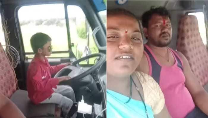 In a viral video on Instagram, a little boy, around 6 or 7 years old, was seen confidently driving a truck like a pro. Wearing sunglasses, he handled the heavy vehicle as if it was a toy car. A viral video on Instagram has shocked and amused users online. In a surprising scene captured, a little boy, around 6 or 7 years old, was seen confidently driving a truck like a pro. Wearing sunglasses, he handled the heavy vehicle as if it was a toy car. The video has already crossed 5 million views since it was posted on August 27.