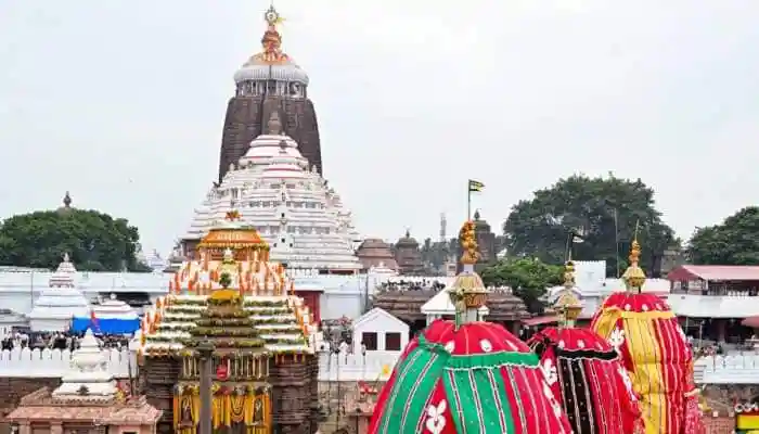 In an incident which questioned the security arrangements at the Shree Jagannath Temple in Puri, a man from Ranchi, Jharkhand, attempted to climb the historic shrine on Saturday. The individual, identified as Pancham Mahot, was spotted climbing the temple's southern side and had managed to reach about 5 to 7 feet before being stopped by the Jagannath Temple Police (JTP). He was quickly brought down and handed over to the Singhadwara police station for questioning. (Also Read: Odisha: Threatening Graffiti Found Near Jagannath Temple, Police On High Alert)