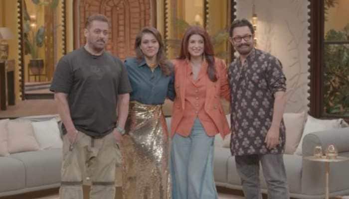 In the first episode of the talk show Two Much with Kajol and Twinkle on Prime Video, Bollywood superstars Salman Khan and Aamir Khan reunite to discuss their personal lives, relationships, and their time working together. New Delhi: The much-awaited talk show Two Much with Kajol and Twinkle has kicked off with a bang, reuniting two of Bollywood's biggest stars, Aamir Khan and Salman Khan. The iconic Amar-Prem duo from Andaz Apna Apna returned, this time not on the big screen, but on one couch, decades later. And with them came moments of nostalgia, laughter, candid confessions, and heartfelt revelations.