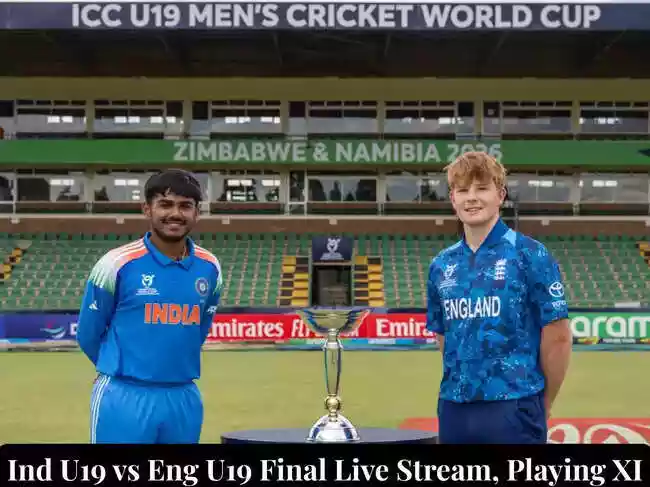 Ind vs Eng U19 World Cup 2026 Final