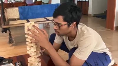 India's chess prodigy R. Praggnanandhaa spends his free time playing Jenga, acknowledging that while chess requires focus, Jenga tests his nerves. Chess in India has seen a significant rise in popularity in recent years, justified by the country's success in international tournaments.