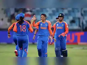 India, the overwhelming favourites, face a disjointed Pakistan in a Women's World Cup game amidst continuing geopolitical tensions. India holds a commanding 24-3 record, including 11-0 in ODIs, and aims to boost their net run rate. Rain threatens the Colombo fixture, while Indian players are expected to skip handshakes with their counterparts, reflecting the strained relations.