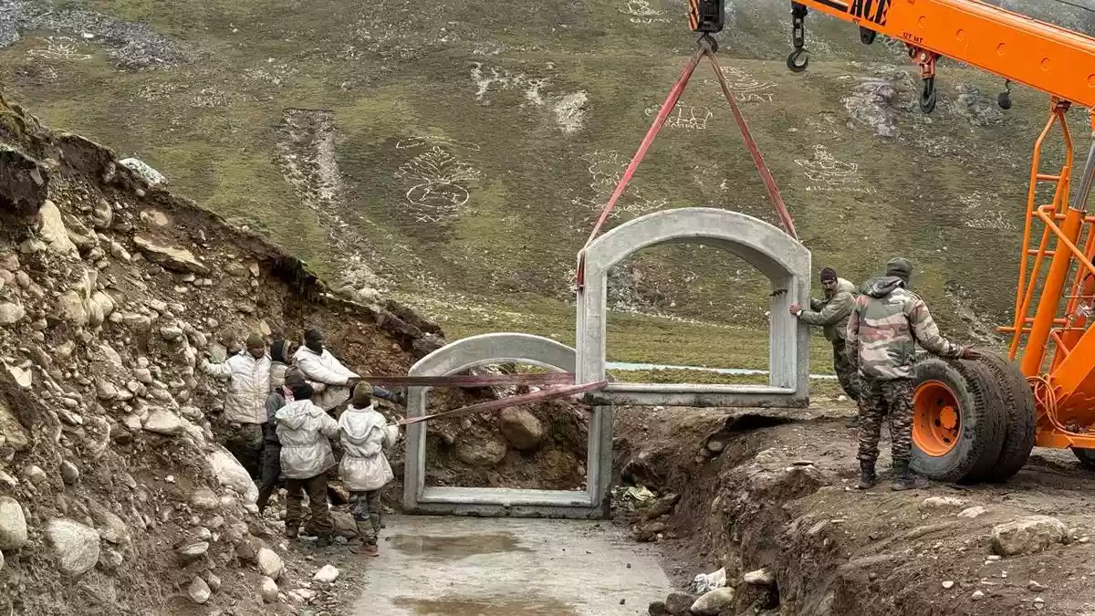 Indian Army’s Trishakti Corps deploys on-site 3D concrete printing technology in forward areas