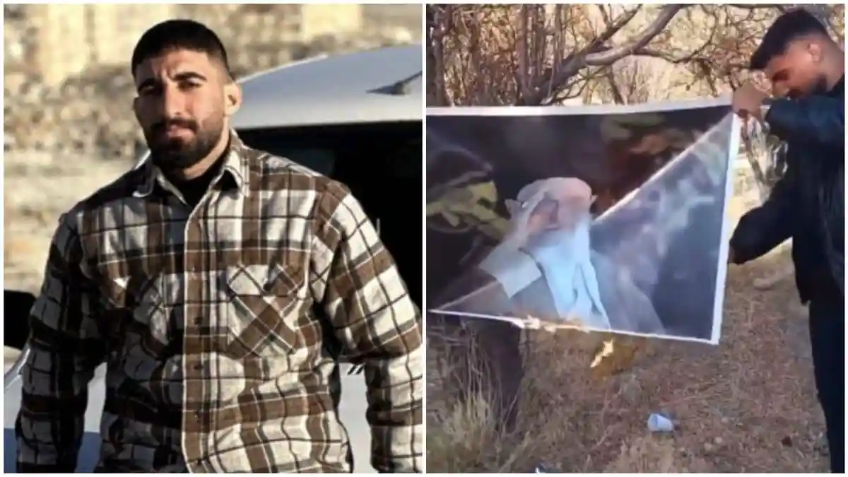 Iranian Man Found Dead Hours After Posting Video Burning Khamenei's Portrait