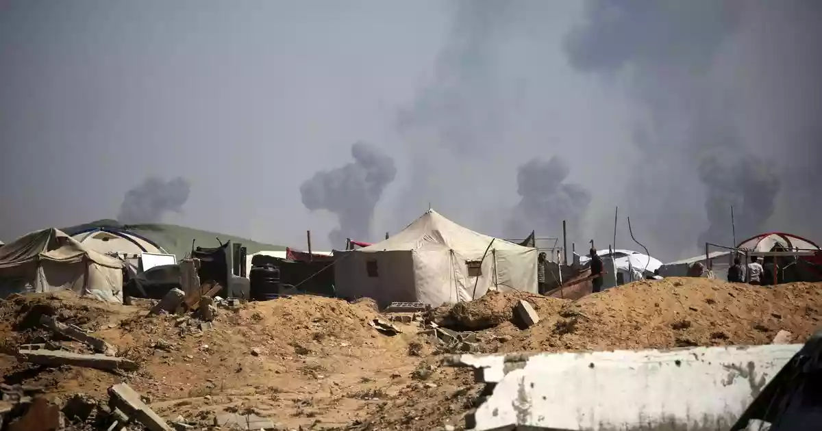 Israeli military says it carried out ‘precise strike’ in central Gaza