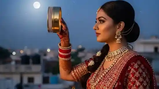 It's the festive month again, and we are sure you must have started shopping for the festive season! Also, Karwachauth being just a few days away, we know how badly you would want to be and feel like a bride again. And if you are a bit dicey on visiting a salon, and spending lavishly, how about indulging in a DIY Karwachauth makeup?It's the festive month again, and we are sure you must have started shopping for the festive season! Also, Karwachauth being just a few days away, we know how badly you would want to be and feel like a bride again. And if you are a bit dicey on visiting a salon, and spending lavishly, how about indulging in a DIY Karwachauth makeup?We are here to help you out here. We have created this listicle with our tips and tricks to ace your Karwachauth makeup look. So, check out our makeup tips and become a bride again.A perfect makeup base not just elongate your makeup, it preps your skin for the long Karwachauth rituals. A primer comes to your rescue. It minimises pores, smooths out fine lines, and creates a flawless base, so your makeup lasts during your ritual. Stay fresh and radiant throughout the day without touch-ups.