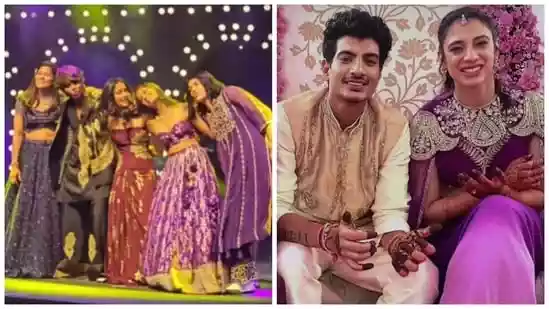 Jemimah, Arundhati, others wow at Smriti Mandhana's mehndi with their chic style