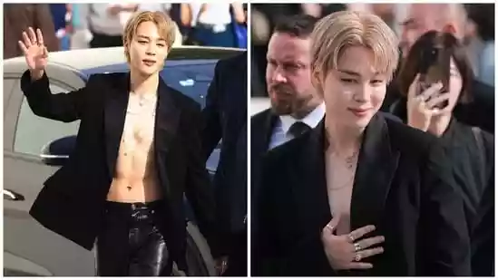 K-pop group BTS member Jimin, aka Park Jimin, attended Dior's Spring/Summer 2026 fashion show during the Paris Fashion Week. He wore a black Dior suit for the occasion, pairing it with his brand-new blonde hairdo and stunning gold jewels. <strong>Also Read | </strong>Nita Ambani's silk saree steals the spotlight in a sea of gowns; Isha wears her mom's 25-year-old diamond ring. Watch