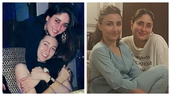 Kareena Kapoor turned 45 today, and the beloved actor is being showered with love from fans, friends, and family. Leading the birthday tributes were Kareena's sister Karisma Kapoor and sister-in-law Saba Pataudi, who took to Instagram to share touching throwback moments with the birthday girl.