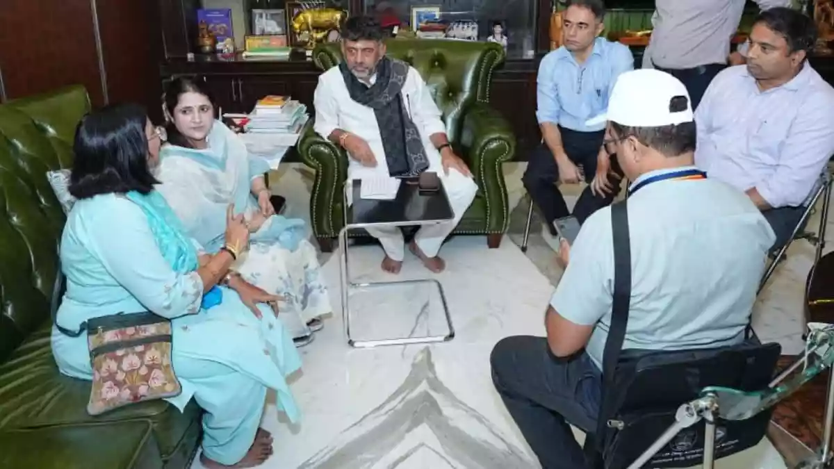 Karnataka deputy chief minister DK Shivakumar was visibly miffed with the sheer number of questions in the ongoing caste survey, for which he was enumerated at his residence in Sadashivnagar on Sunday. The opposition BJP, meanwhile, took a swipe at the ruling Congress over the ongoing ‘Social and Educational Survey' – widely referred to as the ‘caste census' – citing objections to the way in which the enumeration is being carried out and the questions are asked.Karnataka deputy chief minister DK Shivakumar was visibly miffed with the sheer number of questions in the ongoing caste survey, for which he was enumerated at his residence in Sadashivnagar on Sunday.The opposition BJP, meanwhile, took a swipe at the ruling Congress over the ongoing ‘Social and Educational Survey' – widely referred to as the ‘caste census' – citing objections to the way in which the enumeration is being carried out and the questions are asked.Shivakumar, who launched the survey in the Greater Bengaluru Authority (GBA) area, was left frustrated with the hour-long process. He reportedly advised officials conducting the survey not to ask certain questions that are “personal