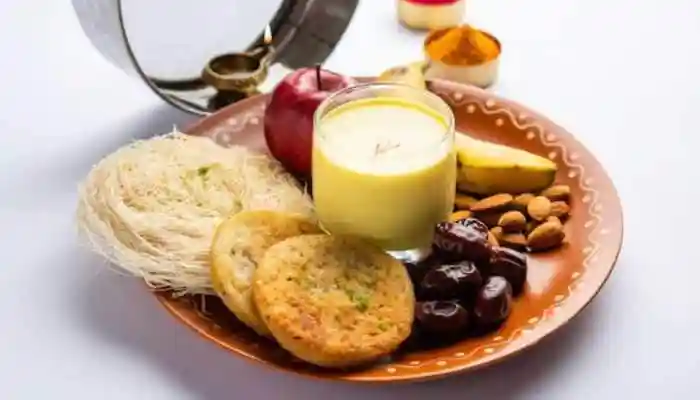 Karwa Chauth is a beautiful celebration of love, faith, and tradition, with Sargi being an integral part of this journey. Whether you're observing your first Karwa Chauth or continuing a long-held family tradition, the essence lies in devotion and togetherness. So as Karwa Chauth 2025 approaches, prepare your Sargi thali with care, honor the rituals, and celebrate the enduring power of love and blessings.Karwa Chauth is a beautiful celebration of love, faith, and tradition, with Sargi being an integral part of this journey. Whether you're observing your first Karwa Chauth or continuing a long-held family tradition, the essence lies in devotion and togetherness. So as Karwa Chauth 2025 approaches, prepare your Sargi thali with care, honor the rituals, and celebrate the enduring power of love and blessings.Karwa Chauth, one of the most cherished festivals in North India, will be celebrated on Tuesday, October 14, 2025. A day filled with devotion, love, and cultural richness, Karwa Chauth is observed primarily by married Hindu women who fast from sunrise to moonrise for the safety, longevity, and prosperity of their husbands.