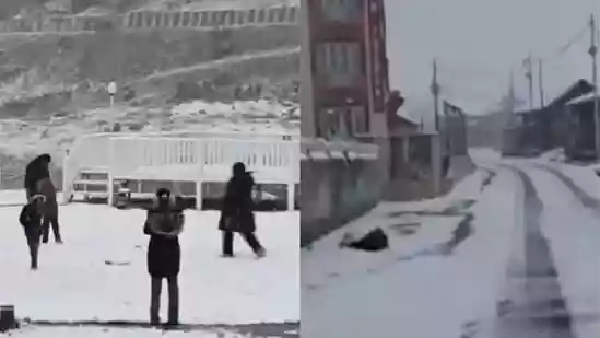 Kashmir witnesses fresh spell of snowfall as Chillai-Kalan begins