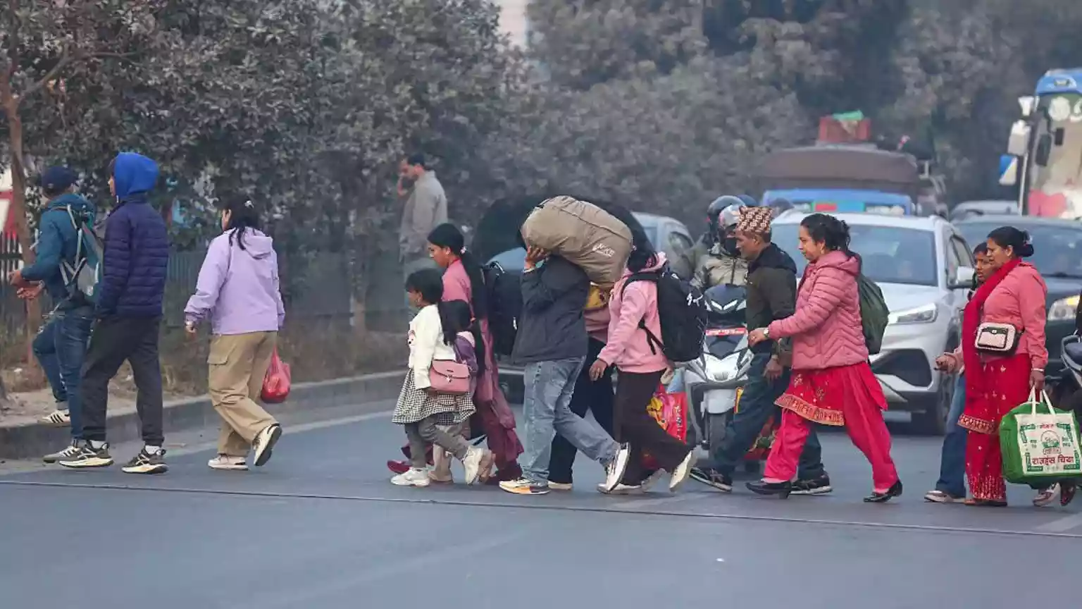 Kathmandu empties as about 800