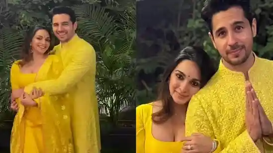 Kiara Advani makes first post-baby appearance with Sidharth Malhotra on Diwali