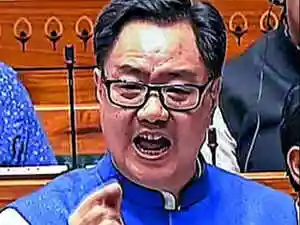 Kiren Rijiju defends Speaker Om Birla