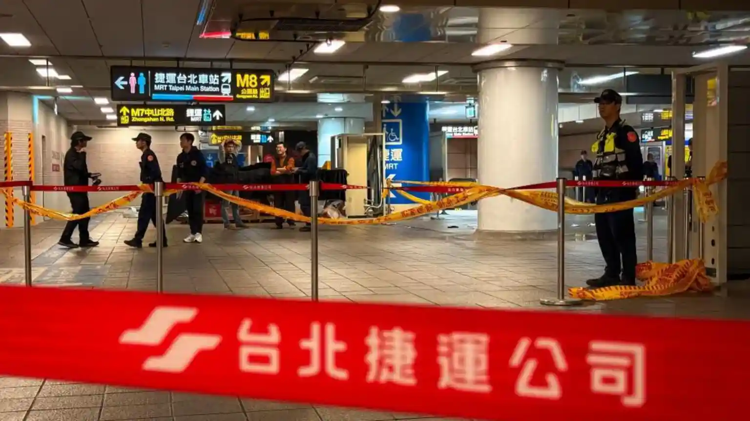 Knife attacker kills three after smoke bombing Taiwan metro