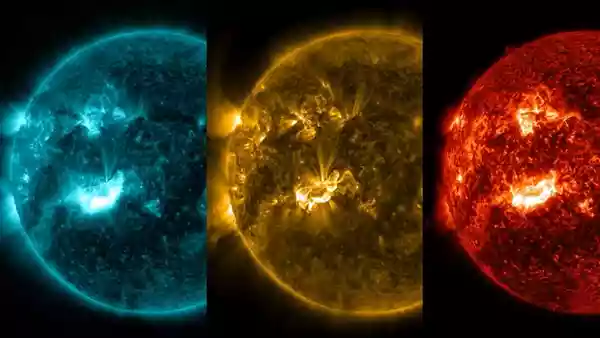 Largest solar storm in over 20 years captured by NASA