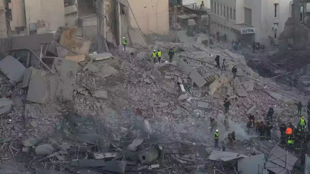 Lebanon says Israel strikes on central Beirut kill at least six