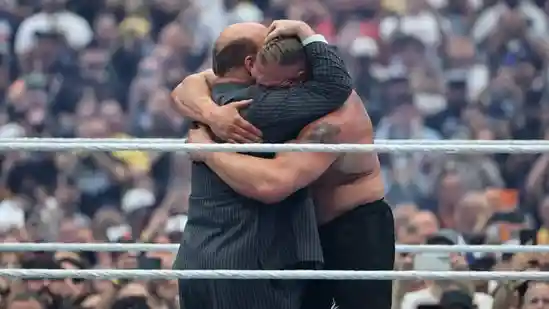 Lesnar fuels retirement speculations after loss to Oba Femi at WrestleMania 42