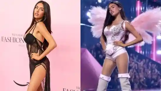 Madison Beer was turning heads at the 2025 Victoria's Secret Fashion Show on Wednesday way before any of the Angels walked on the runway. Beer has recently been in the news after her relationship with Los Angeles Chargers quarterback Justin Herbert was confirmed, as the two were spotted kissing pregame, a couple of weeks back.Madison Beer was turning heads at the 2025 Victoria's Secret Fashion Show on Wednesday way before any of the Angels walked on the runway. Beer has recently been in the news after her relationship with Los Angeles Chargers quarterback Justin Herbert was confirmed, as the two were spotted kissing pregame, a couple of weeks back.Beer, for the VS event, opted for an all-black, shoelace string sheer gown for her appearance on the carpet. Then, she went with a pink ensemble, complete with the wings for her performance at the fashion show. Needless to say, both her looks earned heavy praise from those online.One person on X wrote “madison beer is the moment,” sharing a moment of her walking the ramp.