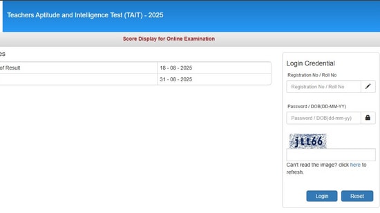 Maharashtra TAIT Result 2025: The Maharashtra State Examination Council (MSCE) on Monday, August 18, declared the results of the Teacher Aptitude and Intelligence Test (TAIT) 2025. The examination is a key step for candidates aspiring to qualify for teaching posts in the state.