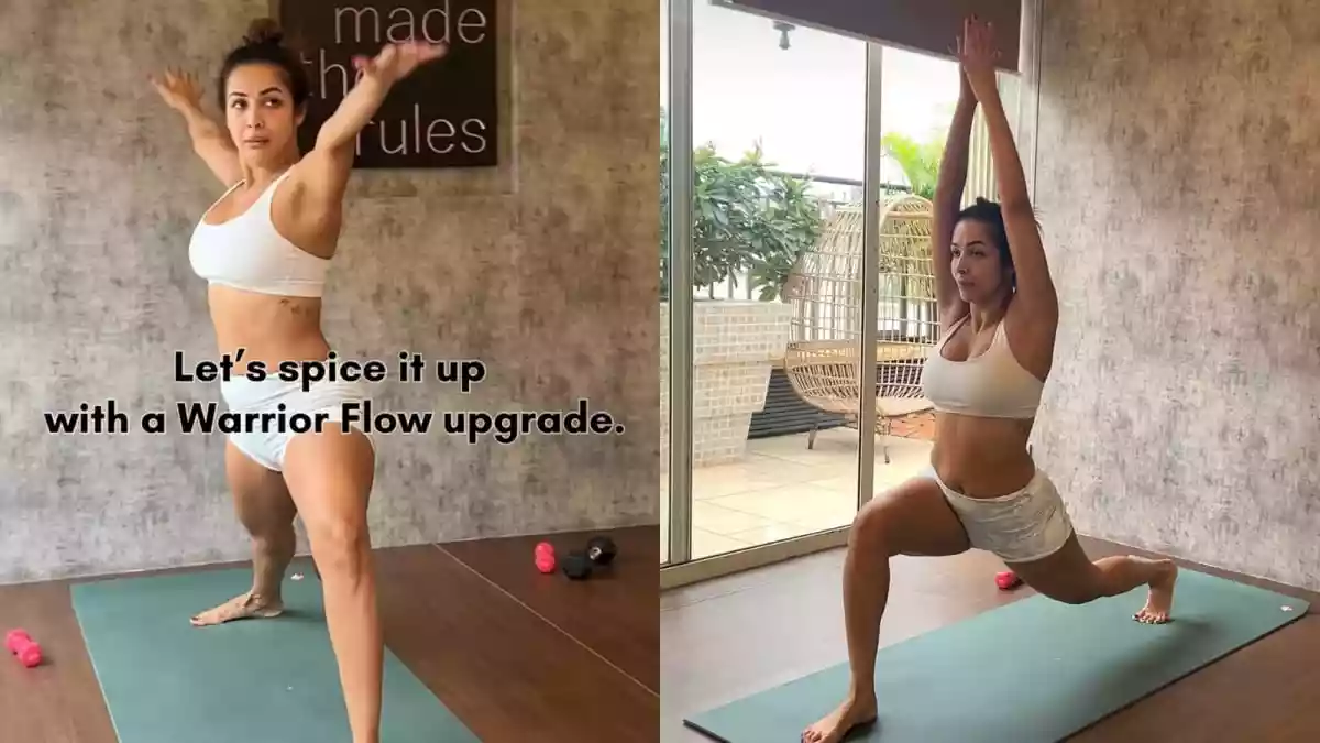 Malaika Arora Turns Up The Heat With A Fiery Warrior-Style Surya Namaskar