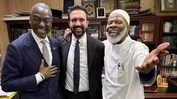 Mamdani pictured with Brooklyn imam linked to 1993 WTC bombing