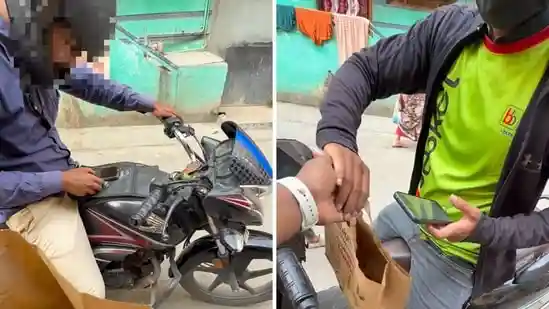 Man orders Diwali sweets from Blinkit