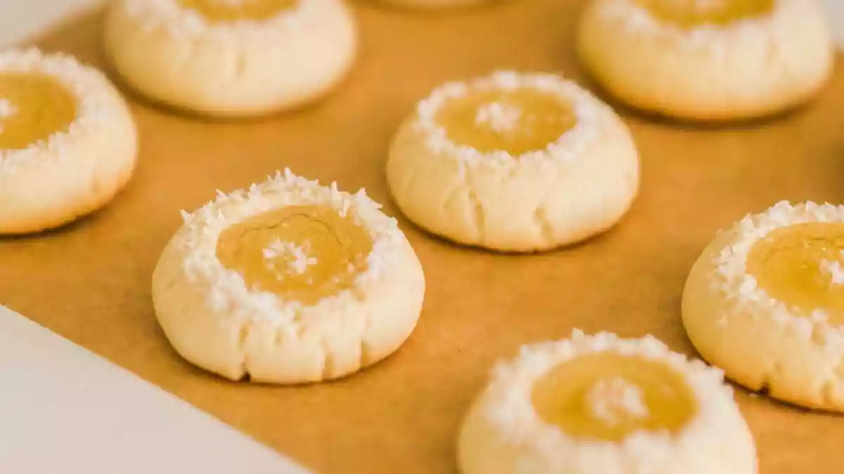 Mango Thumbprint Cookies Are Cute Yet Tasty Treats That Is Surprisingly Easy To Make