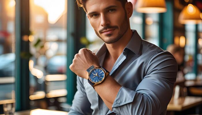 Men's watches blend utility with style. Myntra's diverse range caters to daily, formal, and sporty needs, allowing you to choose the right design for your personality and lifestyle. A watch is more than a timekeeper—it's a reflection of personal style and sophistication. Whether you lean toward analog classics, sporty chronographs, or smart hybrids, men's watches add structure and detail to your overall appearance. Myntra offers an impressive selection of timepieces suited for work, travel, and everyday elegance. With varying strap materials, dial sizes, and features, Myntra simplifies the process of choosing a watch that complements both function and fashion effortlessly.