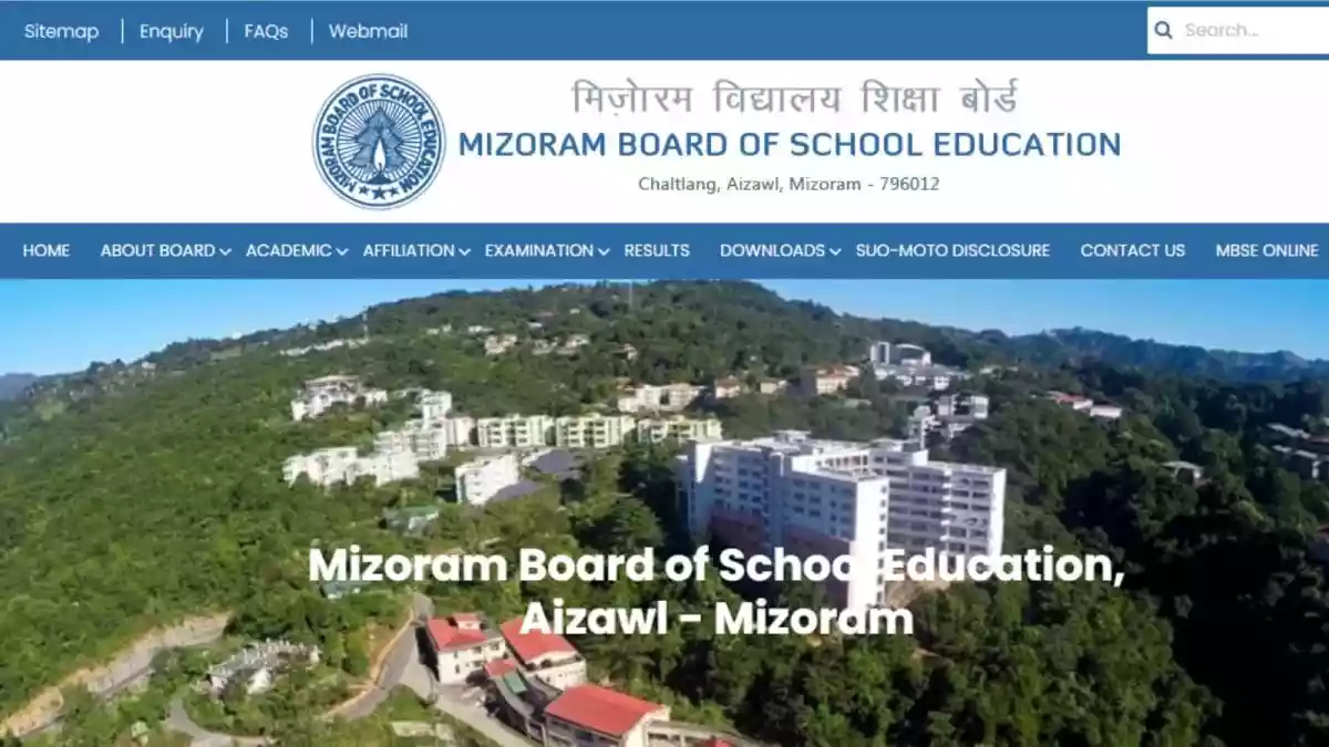 Mizoram MBSE HSSLC Class 12 Result 2026 Today At mbse