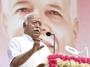 Mohan Bhagwat, the RSS chief, stated that tariffs were imposed on India because other countries fear India's potential strength. He spoke at an event in Nagpur. Bhagwat criticized the self-centered approach leading to these tariffs. He highlighted India's capability to solve global issues. He praised the Brahma Kumaris for their work in awakening inner consciousness, similar to the RSS.