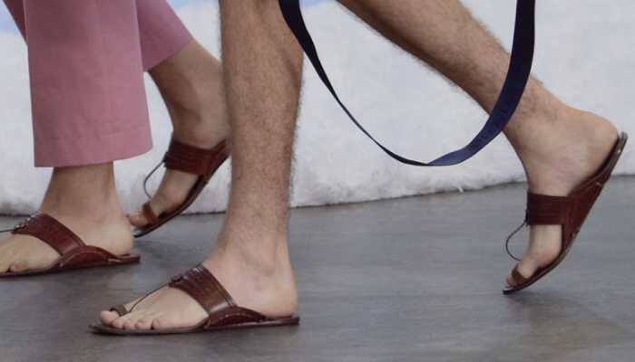 Mumbai: A team from the Italian fashion house Prada arrived in Kolhapur to learn about the history and craftsmanship behind the iconic Kolhapuri chappals. The Prada team visited Kolhapur and met the artisans and shopkeepers to know more about the iconic Kolhapuri chappals.