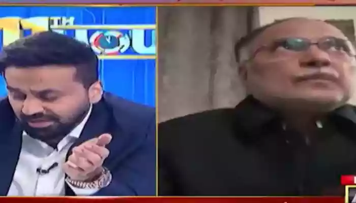 Mysterious Stranger Crashes Live Interview Of Pakistani Minister