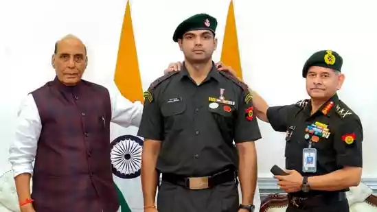 Neeraj Chopra conferred honorary rank of Lt Colonel by Defence Minister Rajnath