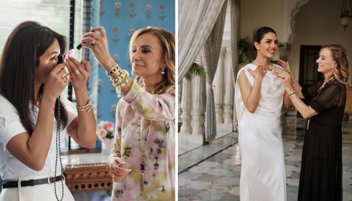 New Delhi: Global icon Priyanka Chopra Jonas recently joined hands with luxury brand Bvlgari to celebrate Indian craftsmanship in Jaipur. The actress, who is also Bvlgari's global ambassador, accompanied Lucia Silvestri, the brand's Jewelry Creative and Gems Buying Director, on a special visit to the Pink City.