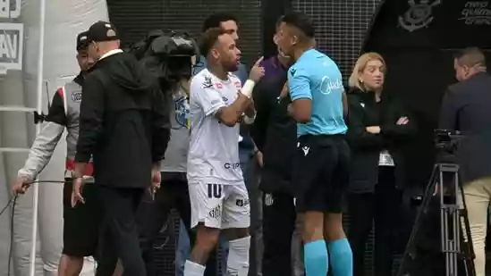 Neymar left raging after fourth official's error led to bizarre mix-up