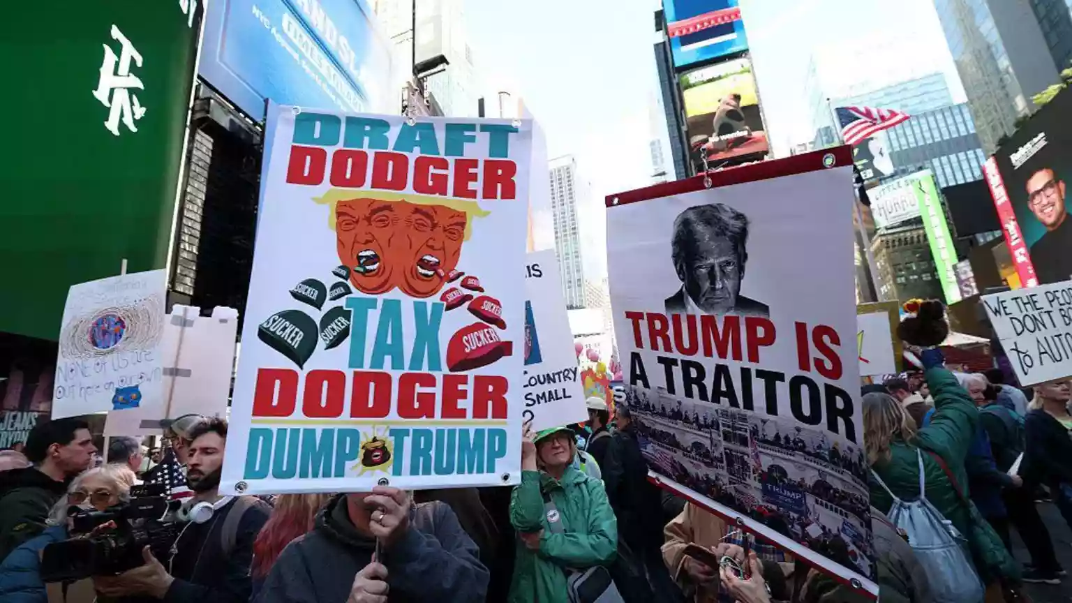 No Kings protests begin as anti-Trump rallies spread across US