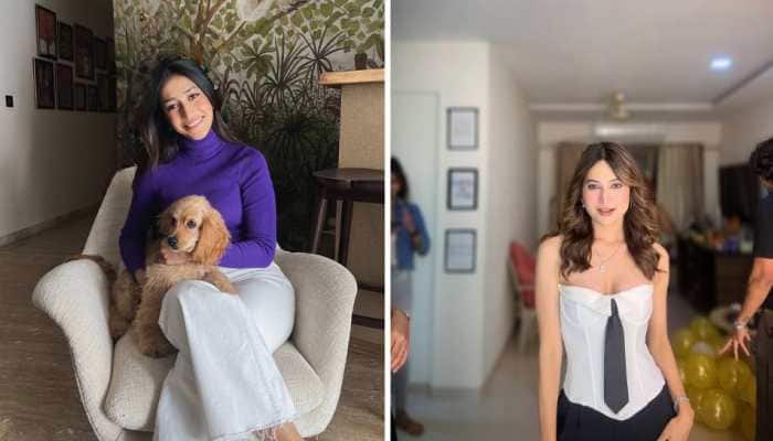 Noorin Sha was the first contestant to be evicted from the reality show Rise and Fall. Mumbai: Actress Noorin Sha became the first contestant to exit the streaming reality show ‘Rise and Fall'. But she didn't walk out without unleashing a sharp attack against social media influencer and choreographer Dhanashree Verma.<br> <br> Noorin was nominated alongside Akriti, Sangeeta, and Aarush, it was Aarush who found safety through the audience's support. The remaining three awaited their fate, which lay entirely in the hands of the Rulers. Every Ruler in the show voted against Noorin, sealing her exit from the show.