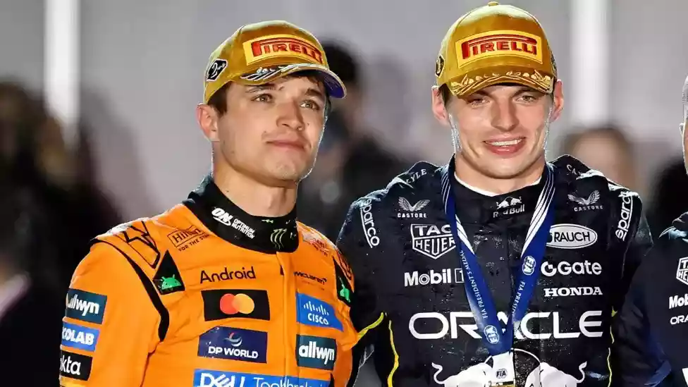 Norris remains strong favourite but Verstappen properly in the game