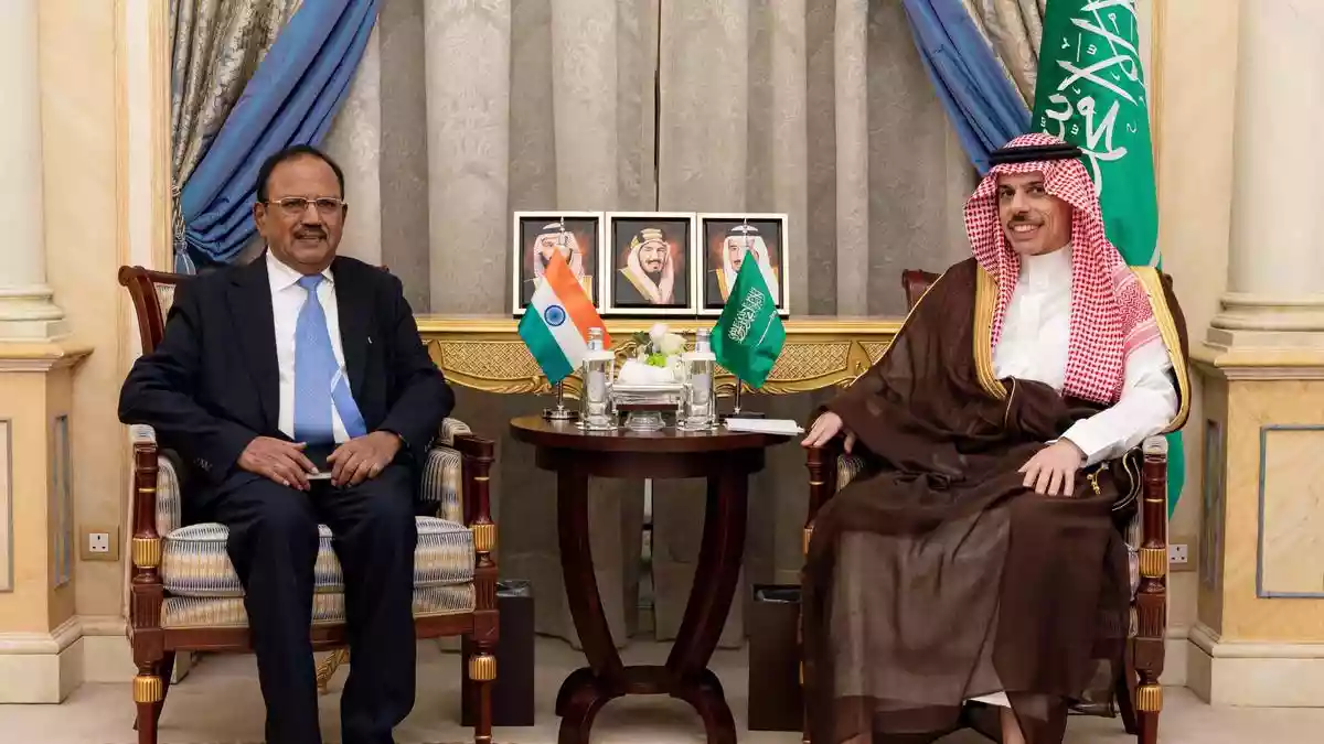 NSA Ajit Doval meets Saudi Foreign Minister
